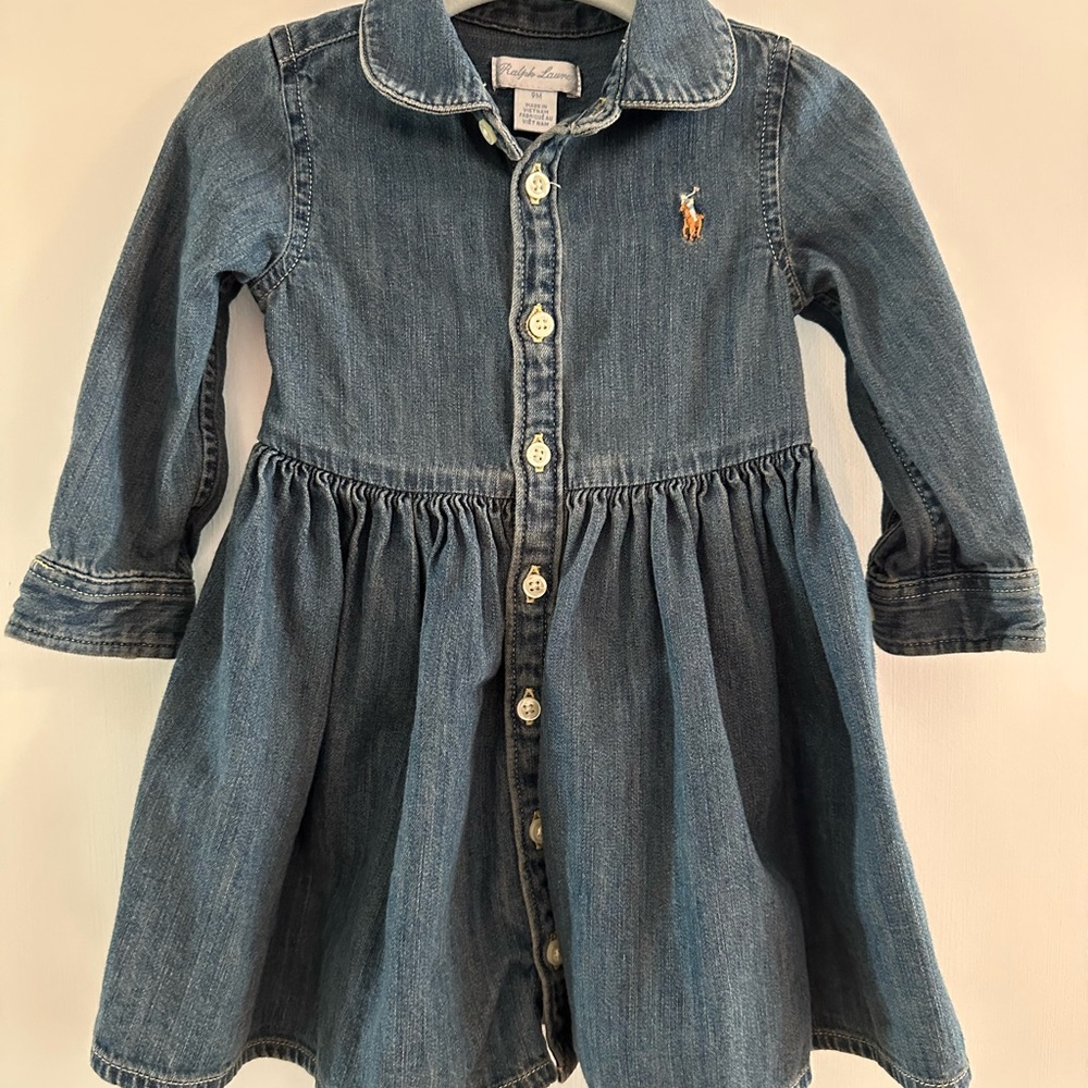 Ralph Lauren Dark Denim Dress